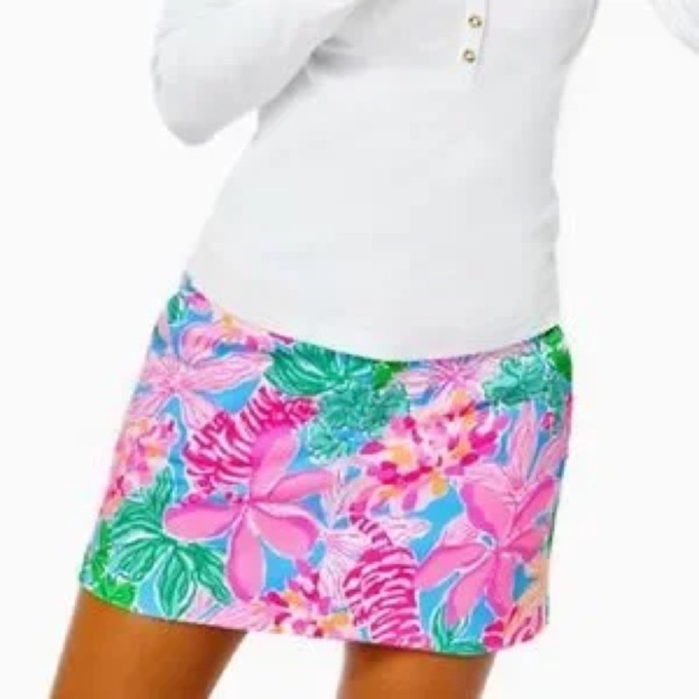 Lilly Pulitzer Colette Knit Skort, Size 8, in Multi Tigers Lair NWT